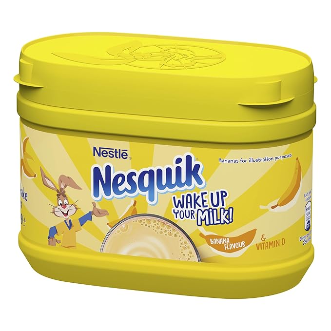 Nesquik Banana Flavour Milkshake Powder 300 g (Pack of 5)