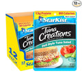 StarKist Tuna Creations Deli Style Tuna Salad Pouch (3 oz - 12 Pack) Wild Caught, High Protein Shelf Stable Seafood, Gluten Free, Soy Free, No Draining, Ready to Eat for Salads and Sandwiches