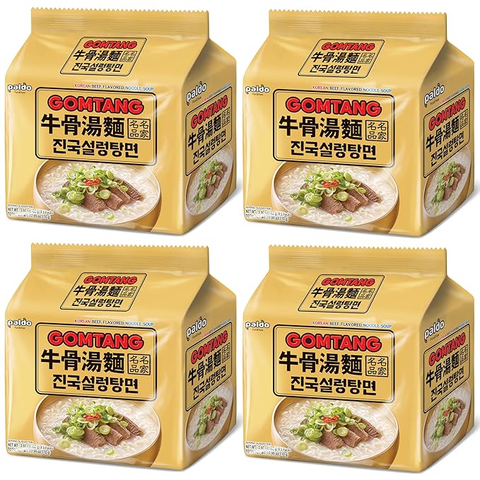 PALDO FUN & YUM Gomtang Ramen 20-Pack, 4.05 ounce (pack of 20)