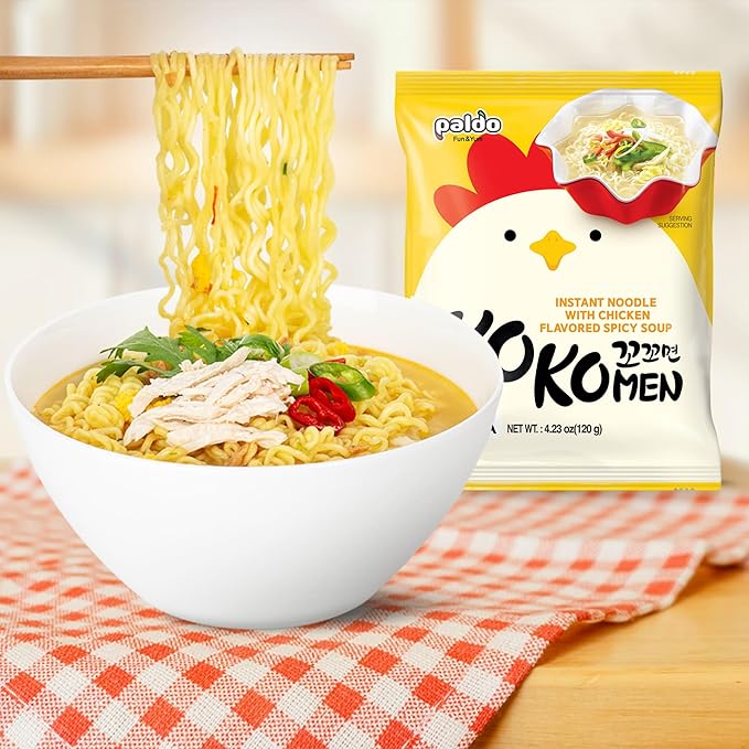 Paldo Korean Ramen Kokomen 4.23oz (Pack of 5)