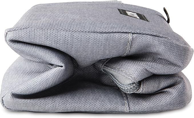 PackIt Freezable Snack Box, Gray Fog, Built with EcoFreeze Technology, Collapsible, Reusable, Zip Closure with Buckle Handle, Designed For Work Snacks, Fresh Snacks On the Go, Adults, and All Ages