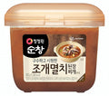 O'Food Seafood Doenjang, Premium Korean Traditional Soybean Miso Paste Sauce, Naturally Fermented, Umami Flavor, Jjigae Soup Base, Chung Jung One (Anchovy & Shellfish, 900g)