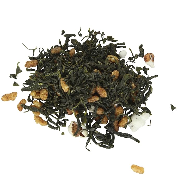 Teas Unique Korean Jeju Island Green Tea with Roasted Brown Rice, 100g