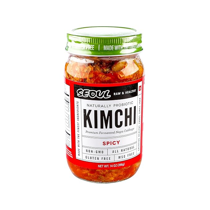 LUCKY FOODS Spicy Kimchi, 414 ML