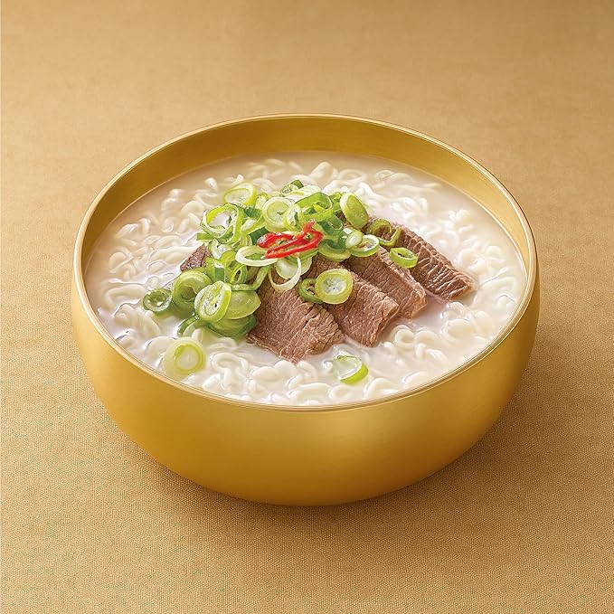 Paldo Korean Ramen Family Pack Gomtang 3.60oz (Pack of 5)