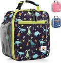 CaCTOUR Lunch Box Kids,Premium Insulated Lunch Bag for Girls Boys,Soft Bag Mini Cooler Back to School Thermal Reusable Lunch Bag for Work School Picnic (Dino)
