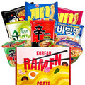 Asian Ramen Gift - Character Box | 8 Korean Ramen + 2 Chopsticks | Gift for Korean Food Box | The Spicy Noodle Challenge for Student and Adult - Journey of Korea