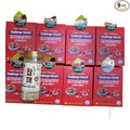 bomramtrove Kimchi Seasoning Cube Value Pack (32 Cubes) with Premium Roasted Sesame (100g) - Vegan Korean Kimchi Flavor Cubes from 13M-Viewer Hit Movie Location Yeongwol - Freeze-Dried Instant Seasoning, 8 Boxes