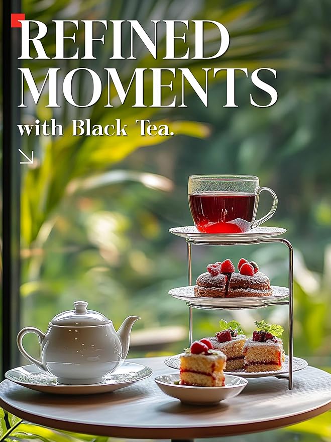CO-OP 1950 Honey Black Tea Loose Leaf Tea, 100g, Premium High Mountain Whole Loose Leaf Black Tea, Naturally Sweet & Mellow, Unique Floral & Nectar Aroma, No Additives, 20 Empty Tea Bags Included, Tin