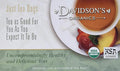 Davidson's Organics, Decaffeinated Earl Grey, 100-count Unwrapped Tea Bags