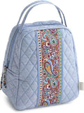 Premium Cotton Lunch Bag, Chambray, One Size