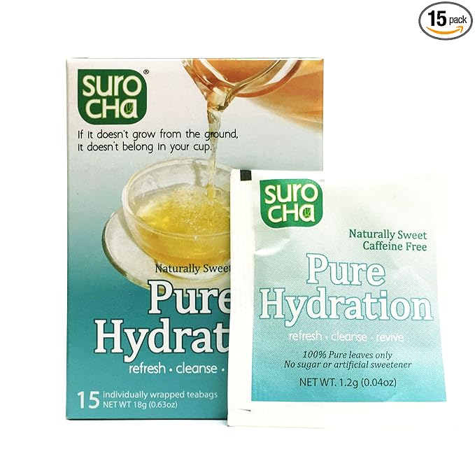 Suro Cha Pure Hydration, 15 teabags