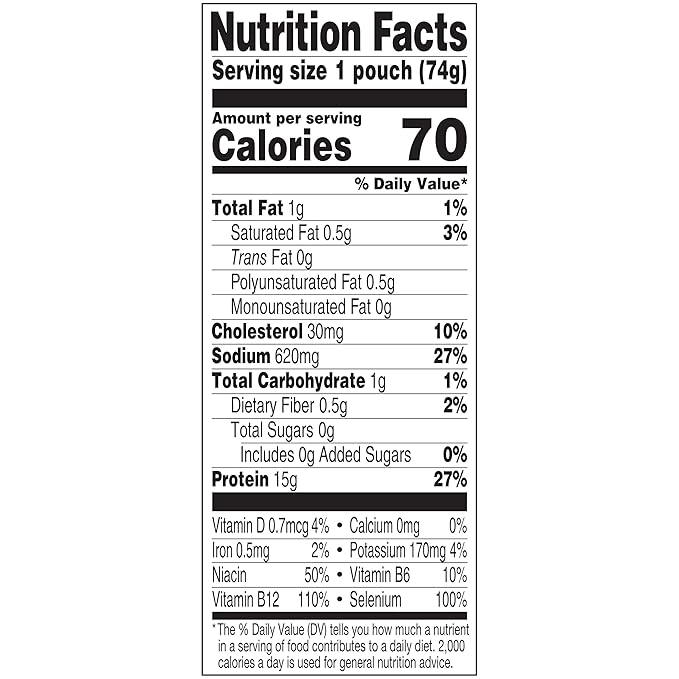 StarKist Tuna Creations BOLD Hot Buffalo Pouch (2.6 oz - 24 Pack) Wild Caught, High Protein Shelf Stable Seafood, Gluten Free, No Draining, Ready to Eat for Salads and Sandwiches