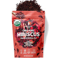 Organic Hibiscus 1lb Loose Leaf Tea | Naturally Tart & Refreshing Herbal Tea | Caffeine-Free | Dried Hibiscus Flowers for Hot or Iced | Non-GMO | Detox & Hydration Support