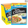 StarKist Tuna Creations Ranch Pouch (2.6 oz - 12 Pack) Wild Caught, High Protein Shelf Stable Seafood, Gluten Free, Soy Free, No Draining, Ready to Eat for Salads and Sandwiches