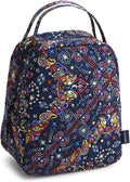 Premium Cotton Lunch Bag, Starry Paisley, One Size