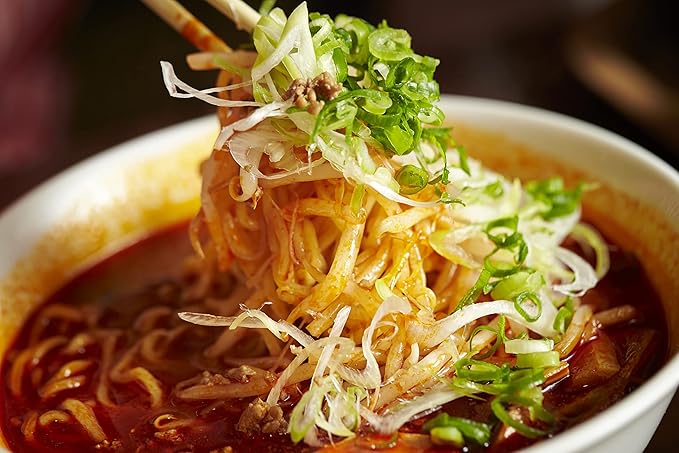 MAMA Ramen Style Instant Oriental Noodles Spicy Pork Flavor 10 Pack