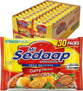 Mi Sedaap Curry Flavor Instant Noodles Pack of 30 – Indonesian curry ramen cups, stir fry cup noodles