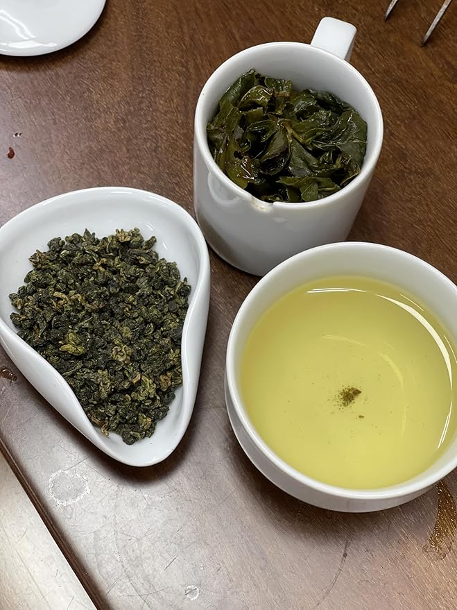 Xin Qing Dayuling Oolong Tea Dayuling Tea Taiwan Mountain Oolong Te Taiwan Gaoshan Ulong Tea Fruity Aroma Dayuling Taiwanese Oolong Tea 200g/7.05oz