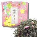 Chasandai Sakura Sencha Loose Leaf Tea, Organic Japanese Green Tea, Made in Japan, 30g - Cherry Blossom Leaf Sencha, No Artificial Flavorings or Colorings, With Sakura Petals
