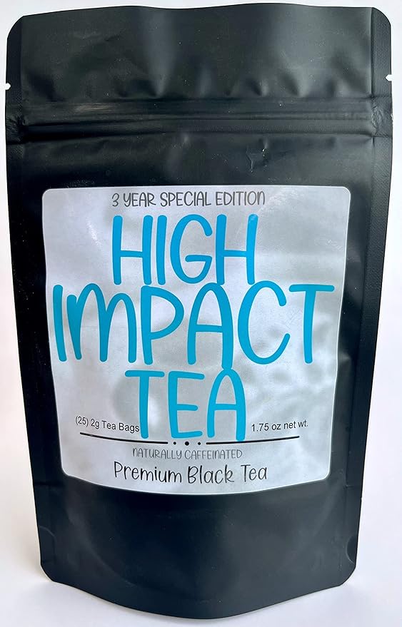 HIGH Impact Premium Pu-Erh Tea | 3 Year Special Edition | 25 Teabags (2g) | Caffeine Level High | Healthy SUPERFOOD | Immune Support | Organically Grown.