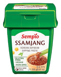 SEMPIO Gluten-Free Ssamjang: Mild Seasoned Soybean Paste, Savory Dipping Sauce for Meat & Vegetables, Korean BBQ, Vegan Non-GMO (8.8oz/250g)