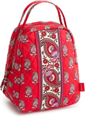 Premium Cotton Lunch Bag, Flowering Paisley Goji Berry, One Size