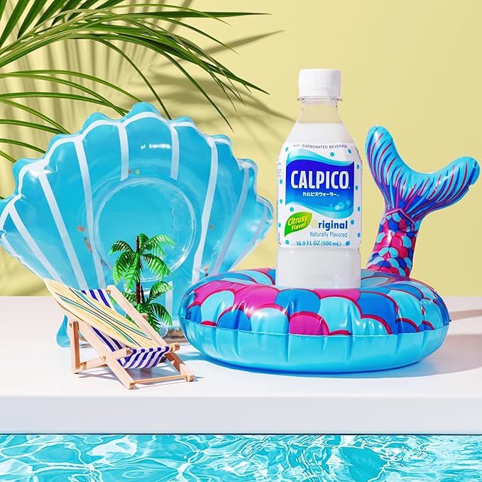 CALPICO – Smooth, Creamy & Refreshing Non-Carbonated Beverage, Sweet and Tangy, Japanese Lactic Acid Drink, 16.9 Fl oz (Pack of 6)