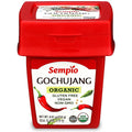 Sempio Gochujang Vegan Korean Red Chili Pepper Paste - Organic Gluten Free: Sweet Spicy Savory Paste, Traditional Fermented Condiment for Cooking, Marinades, Dips, Non GMO (8.8oz/250g)