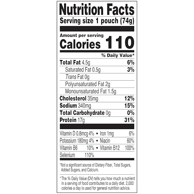 StarKist Tuna Creations Hickory Smoked Pouch (2.6 oz - 24 Pack) Wild Caught, High Protein Shelf Stable Seafood, Gluten Free, Soy Free, No Draining, Ready to Eat for Salads and Sandwiches