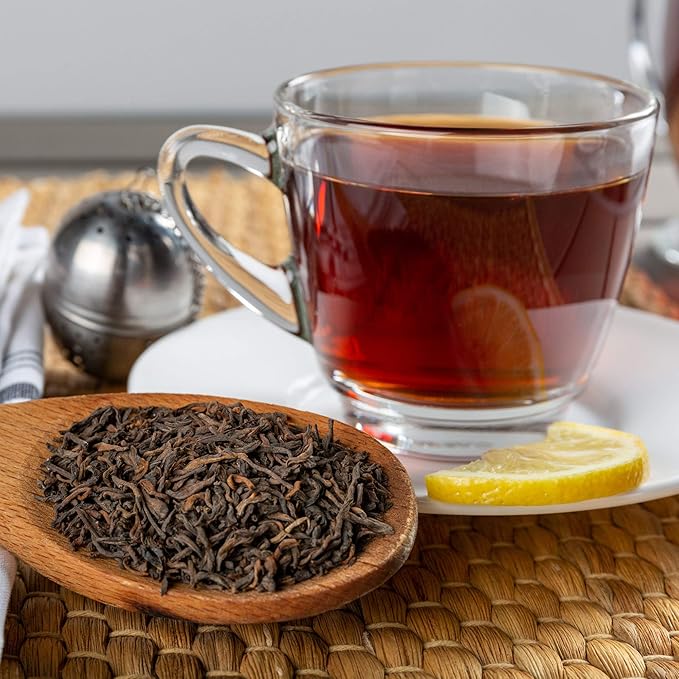 HIGH Impact Premium Pu-Erh Tea | 3 Year Special Edition | 25 Teabags (2g) | Caffeine Level High | Healthy SUPERFOOD | Immune Support | Organically Grown.