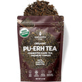 Pu-erh Tea Loose Leaf 4.4 oz | Aged Fermented Dark Tea | Smooth Earthy Flavor | Bulk Loose Leaf