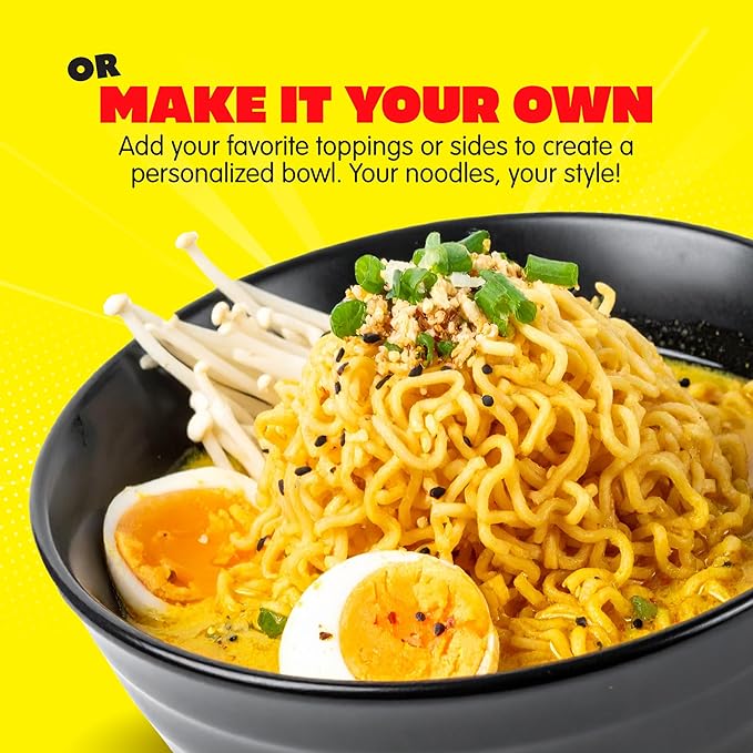 Mi Sedaap Curry Flavor Instant Noodles Pack of 30 – Indonesian curry ramen cups, stir fry cup noodles