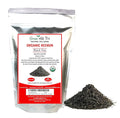 Greenhilltea Keemun Tea 4 OZ, organic black tea from China, celebrated for its rich flavor, smooth character, and versatility as a hot or iced beverage.