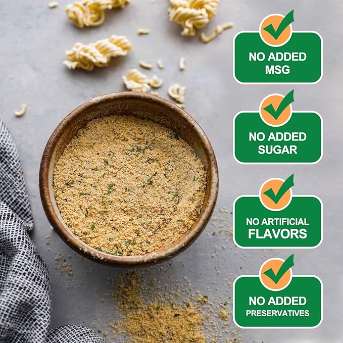 JAYUSS Ramen Seasoning Less Sodium Chicken Instant Ramen Seasoning Powder 10.58 Oz Gluten Free, Non-Gmo, No MSG Premium Instant Noodle Soup Powder 300G