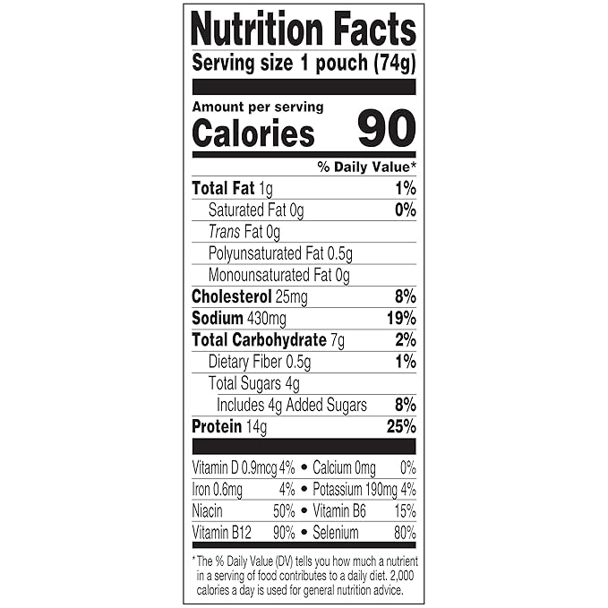 StarKist Tuna Creations BOLD Thai Chili Style Pouch (2.6 oz - 1 Pack) Wild Caught, High Protein Shelf Stable Seafood, Gluten Free, Soy Free, No Draining, Ready to Eat for Salads and Sandwiches