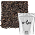 Tealyra - Ripe Pu'erh Tea - 5 Years Aged Loose Leaf - Caffeine Level High - 100% Naturally Processed - Aged Black Tea Pu Er - 224g (8-ounce)