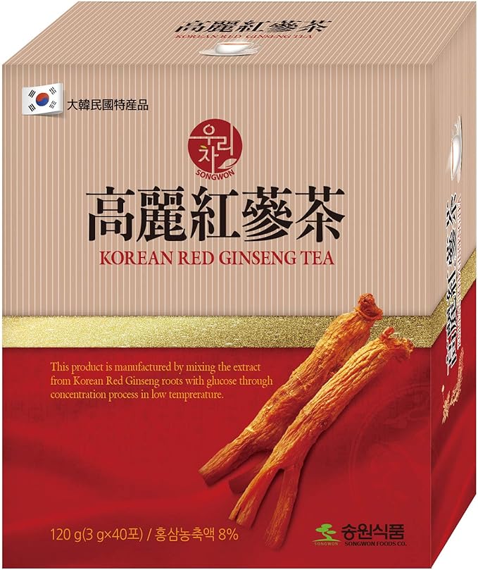 Songwon Korean Red Ginseng Tea 120g 40T Bags