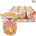 Nissin Cup Noodles Ramen Noodle Soup, Chicken, Microwaveable Paper Cup, 2.25 Ounce (Pack of 12)