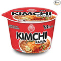 OTOKI Kimchi Ramen Bowl Cups 6 Pack (105g) Korean Instant Noodles Tangy Spicy Kimchi Flavor