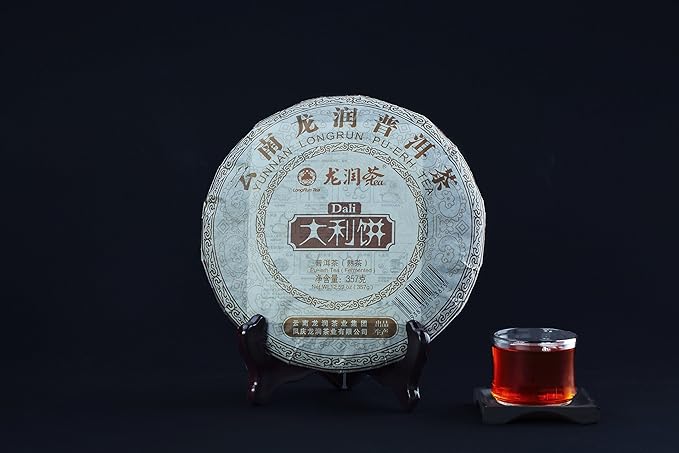 Yunnan Longrun Pu-erh Tea Cake -Dali(Year 2010,Fermented, 357g)(12.59oz)
