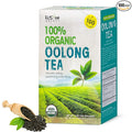 Fusion Select Organic Oolong Tea Bags - Smooth, Mildly Sweet Flavor – Healthy, Relaxing, Fresh Herbal Drink - Instant, Just Steep In Hot Water - 100 Packets of Individual Tea Bags Per Box
