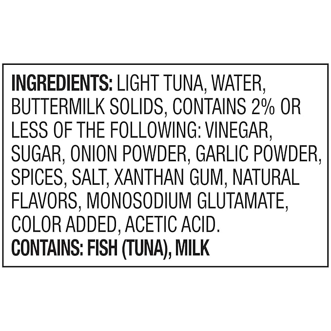 StarKist Tuna Creations Ranch Pouch (2.6 oz - 1 Pack) Wild Caught, High Protein Shelf Stable Seafood, Gluten Free, Soy Free, No Draining, Ready to Eat for Salads and Sandwiches