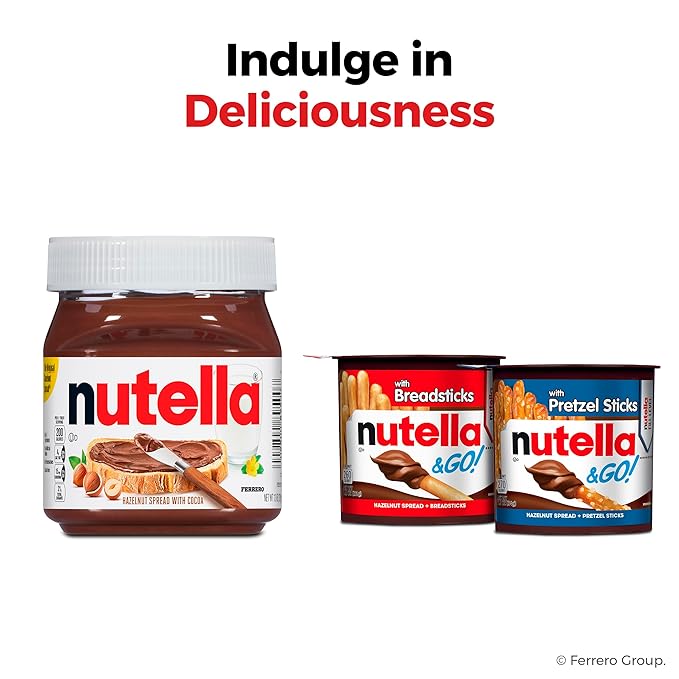 Nutella Biscuits, Hazelnut Spread With Cocoa, Sandwich Cookies, 20-Count Bag (Pack of 3)