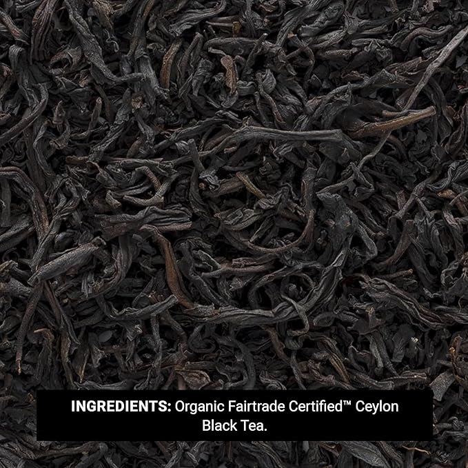 Frontier Co-op Organic Ceylon Black Tea, 1-Pound Bulk, High-Grown Orange Pekoe, Medium-Strong Tea Body, Kosher, Fair Trade