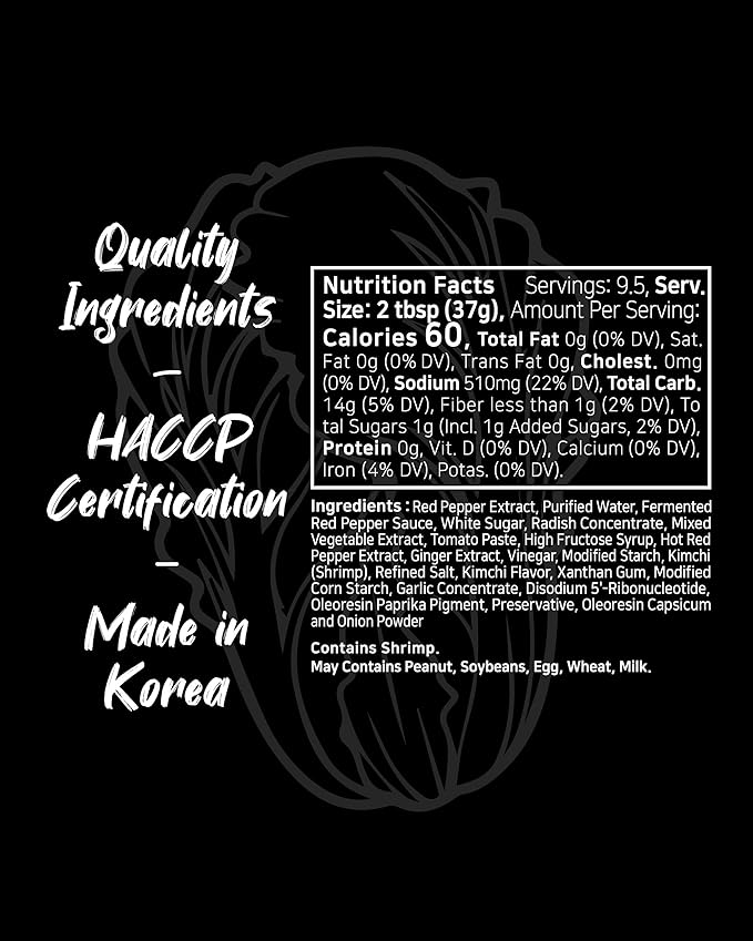 Funtable Korean Kimchi Ketchup (12.70 oz, Pack of 1) - Savoury & Spicy, Ketchup, Great Flavors, Easy-to-Use. Perfect for Chicken, Nuggets, Wings & Nachos, Tomato Sauce Alternative.