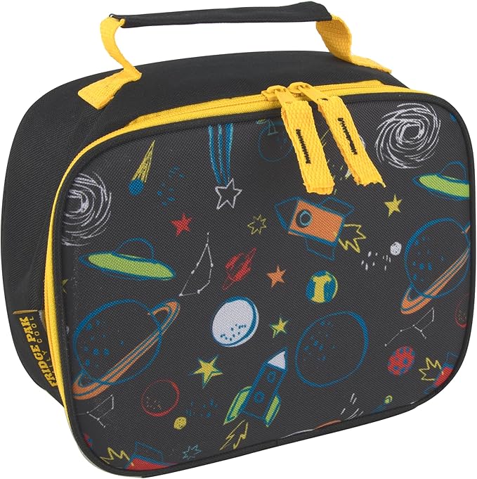 Trail maker Reusable Lunch Bags in Fun Prints, Bulk 24 Pack Insulated Lunch Boxes Bulk Set (Assorted Mixed Pack)