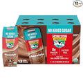 NEW Horizon Organic Shelf Stable No Added Sugar Lactose Free 1% Lowfat Chocolate Milk Boxes, Pack of 12-8g Protein per Serving