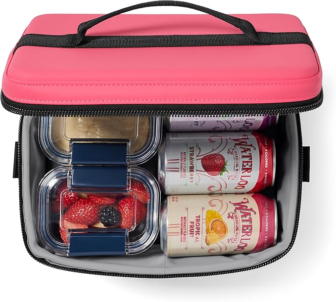 YETI Daytrip 9L Insulated Soft Cooler Lunch Box, Tropical Pink