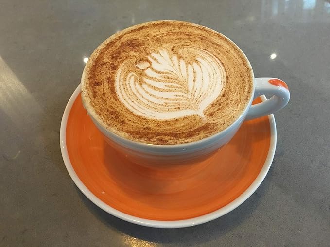 FIRE TEAS Chai Tea Latte - Nutmeg, Cloves, Ginger, Cinnamon, Cardamon - Decaf/Caffeine Free, Perfect Smoothies, Lattes & Milkshakes -
